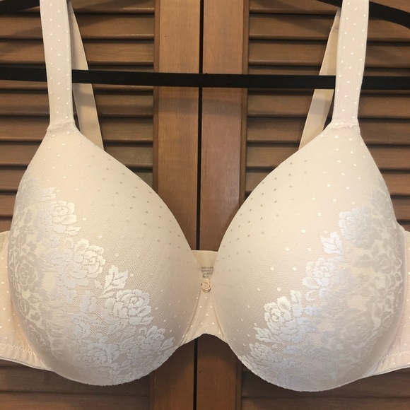 Soma Intimates & Sleepwear Soma Stunning Support No Show Minimizer Bra Tan Nude 42dd Floral